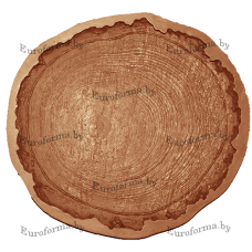 Форма полиуретановая для изготовления декоративной дорожки "Пенёк" фактура №4 Форма полиуретановая для изготовления декоративной дорожки "Пенёк" фактура №4