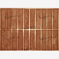 Форма полиуретановая "Кирпич Манхеттен" Форма полиуретановая "Кирпич Манхеттен"