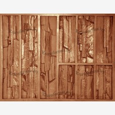 Форма полиуретановая "Сланец фигурный" Форма полиуретановая "Сланец фигурный"