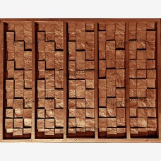 Форма полиуретановая "Травертин 3D" Форма полиуретановая "Травертин 3D"