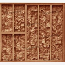 Форма полиуретановая "Мраморная груда" Форма полиуретановая "Мраморная груда"