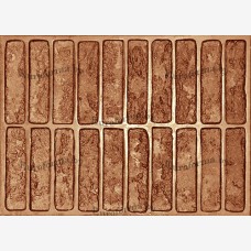 Форма полиуретановая "Кирпич Московский" Форма полиуретановая "Кирпич Московский"