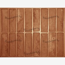 Форма полиуретановая "Кирпич София" Форма полиуретановая "Кирпич София"