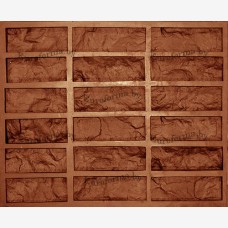 Форма полиуретановая "Кирпич Индиго" Форма полиуретановая "Кирпич Индиго"