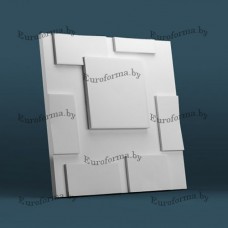 Гибкая полиуретановая форма для изготовления 3D панелей "Квадраты" Гибкая полиуретановая форма для изготовления 3D панелей "Квадраты"