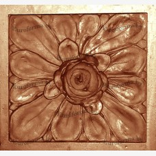 Форма полиуретановая для изготовления панно "Цветок" Форма полиуретановая для изготовления панно "Цветок"