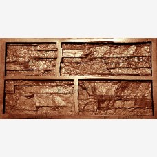 Гибкая полиуретановая форма для изготовления разборных угловых элементов декоративного камня "Колорадо". Гибкая полиуретановая форма для изготовления разборных угловых элементов декоративного камня "Колорадо".