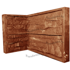 Гибкая полиуретановая форма для изготовления угловых элементов декоративного камня "Петра цельный". Гибкая полиуретановая форма для изготовления угловых элементов декоративного камня "Петра цельный".