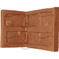 Гибкая полиуретановая форма для изготовления угловых элементов декоративного камня "Кирпич средневековый". Гибкая полиуретановая форма для изготовления угловых элементов декоративного камня "Кирпич средневековый".