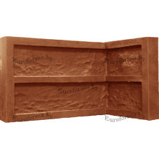 Гибкая полиуретановая форма для изготовления цельных угловых элементов декоративного камня "Кирпич Манхеттен". Гибкая полиуретановая форма для изготовления цельных угловых элементов декоративного камня "Кирпич Манхеттен".